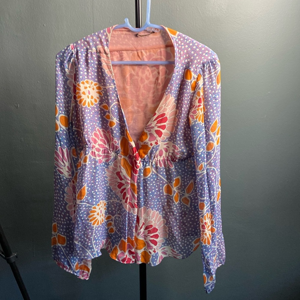 Lucky Brand flowy top